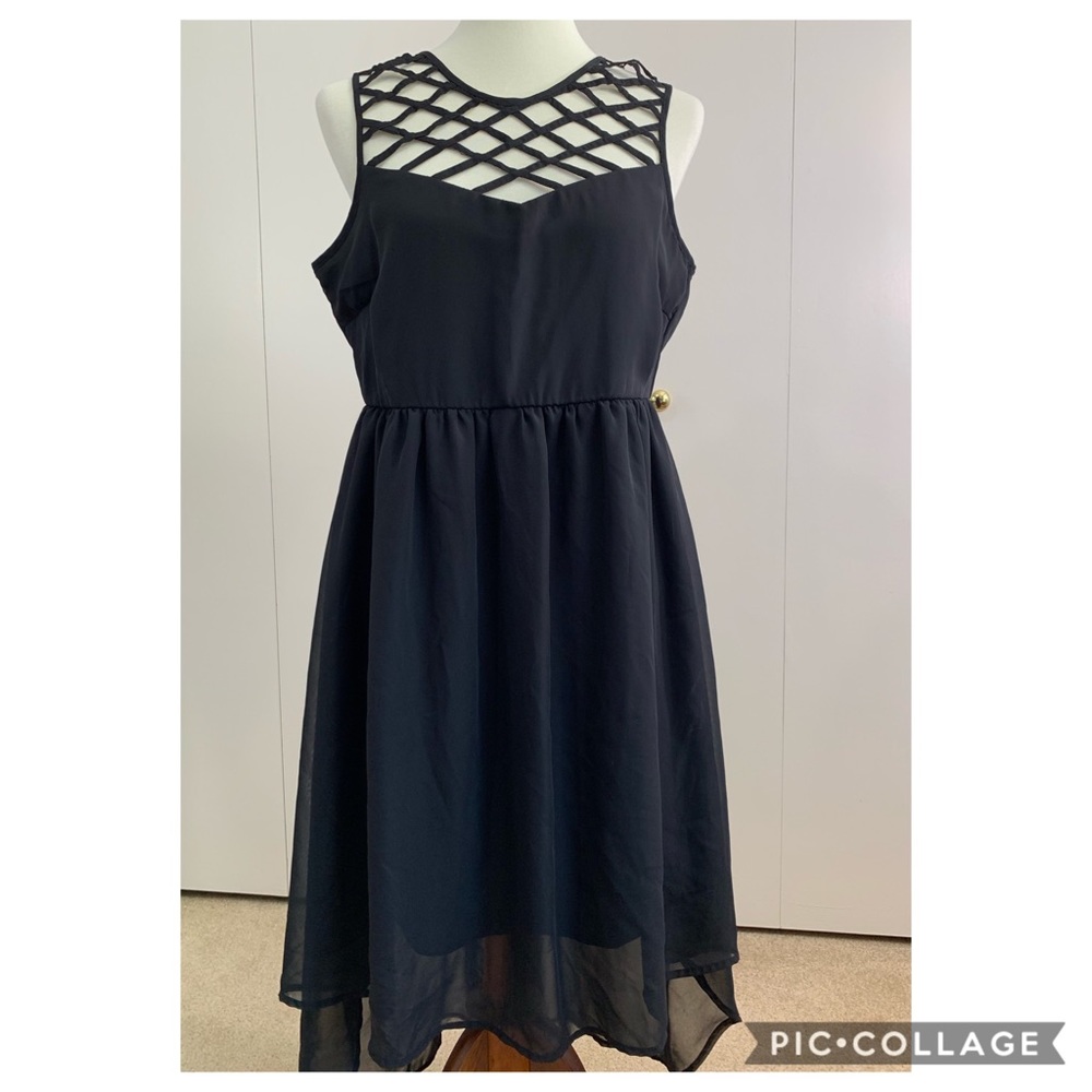 Live 4 Truth L black dress high low